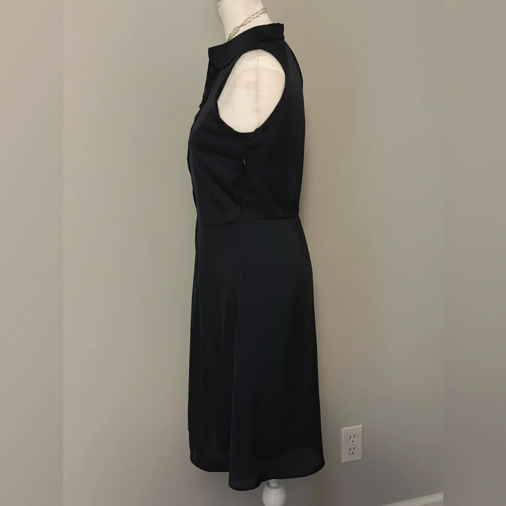 The Limited Navy Satin Dress - Picture 4 of 7